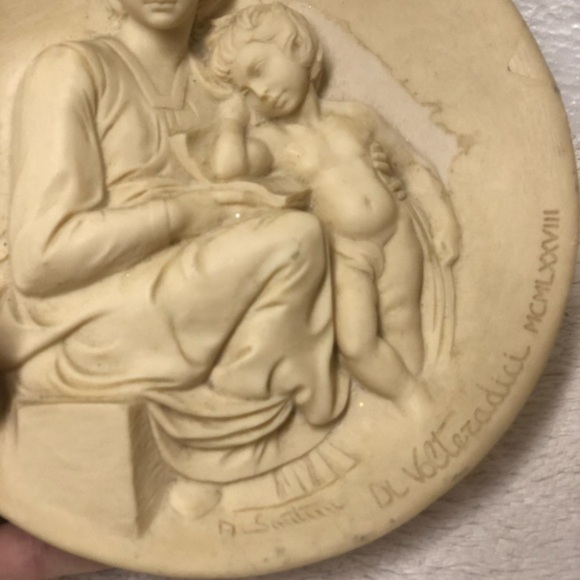 1981 'Madonna Profetica' Madonne Collectors Plate - Picture 4 of 7